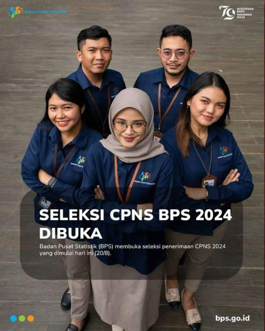 Seleksi Pengadaan Calon Pegawai Negeri Sipil (CPNS) di Lingkungan BPS TA 2024