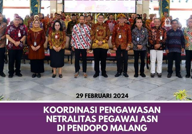 Koordinasi Pengawasan Netralitas Pegawai Aparatur Sipil Negara