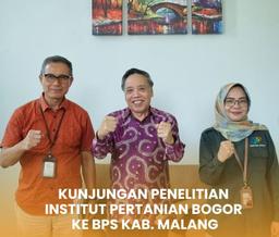 Kunjungan Fakultas MIPA Institut Pertanian Bogor ke BPS Kabupaten Malang