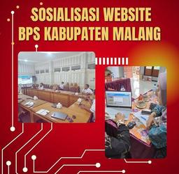 Socialization of the BPS Malang Regency website