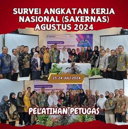 Pelatihan Petugas Sakernas Agustus 2024