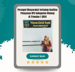 Persepsi Masyarakat terhadap Kualitas Pelayanan BPS Kabupaten Malang Triwulan I 2024