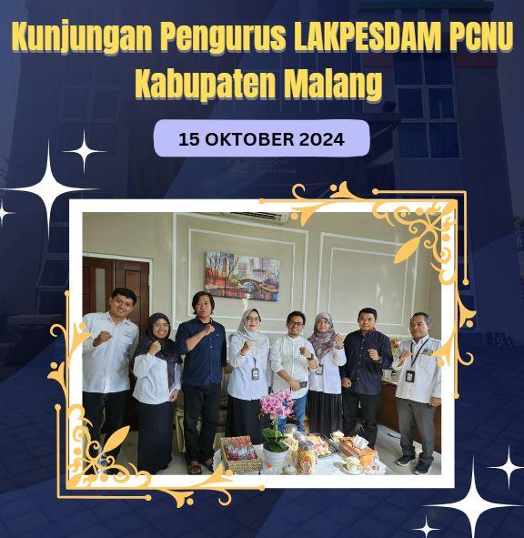 Kunjungan dari Pengurus Lembaga Kajian dan Pengembangan Sumber Daya Manusia PCNU Kabupaten Malang