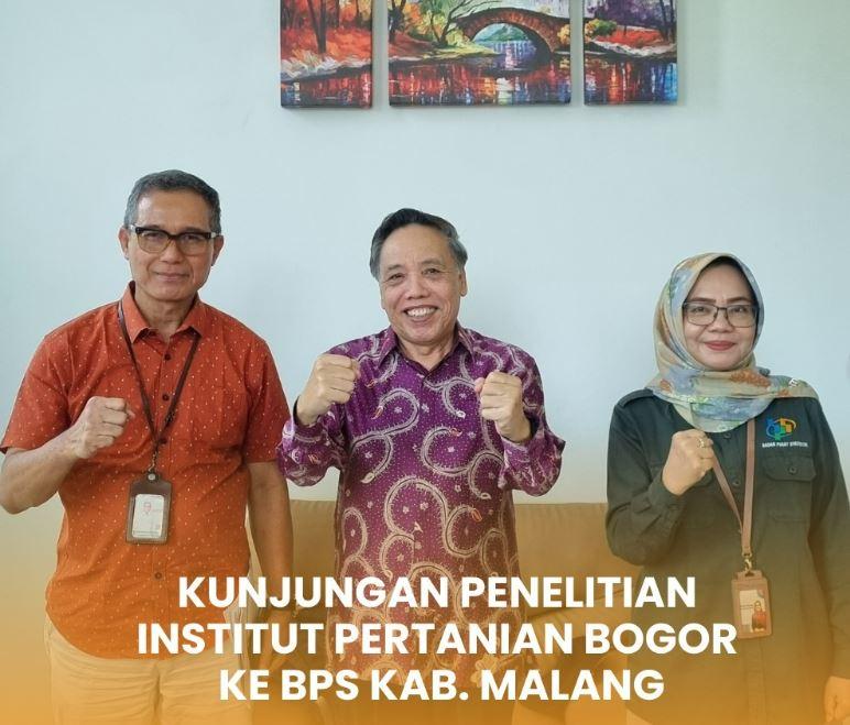 Kunjungan Fakultas MIPA Institut Pertanian Bogor ke BPS Kabupaten Malang