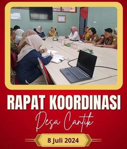 Rapat Koordinasi Desa Cantik